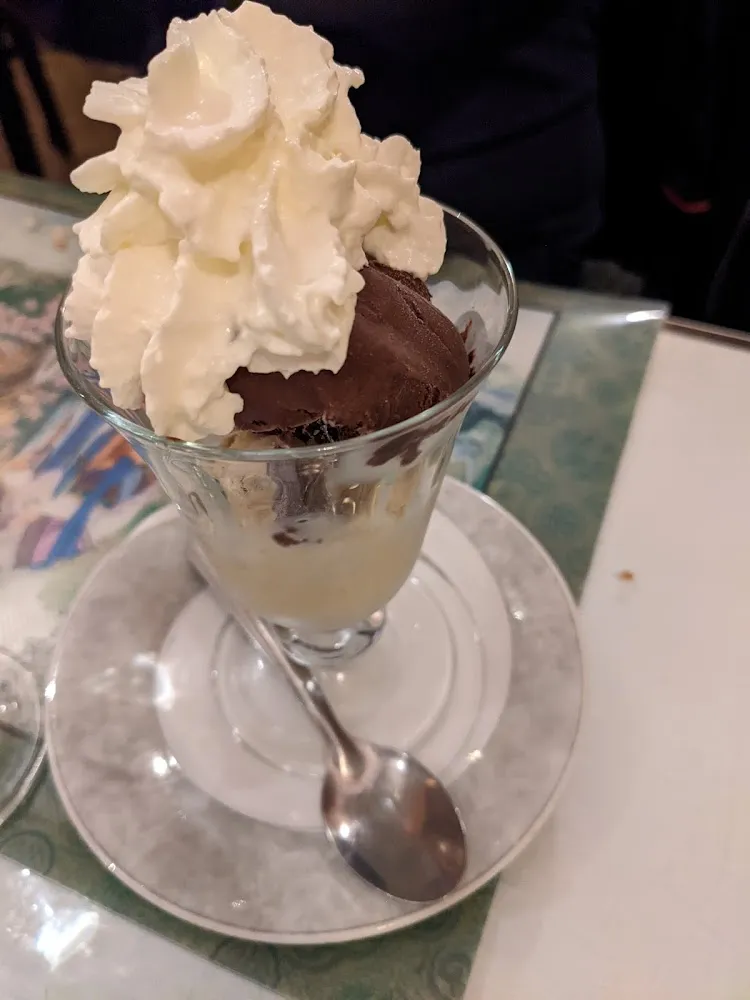 Glace Chocolat Vanille Chantilly